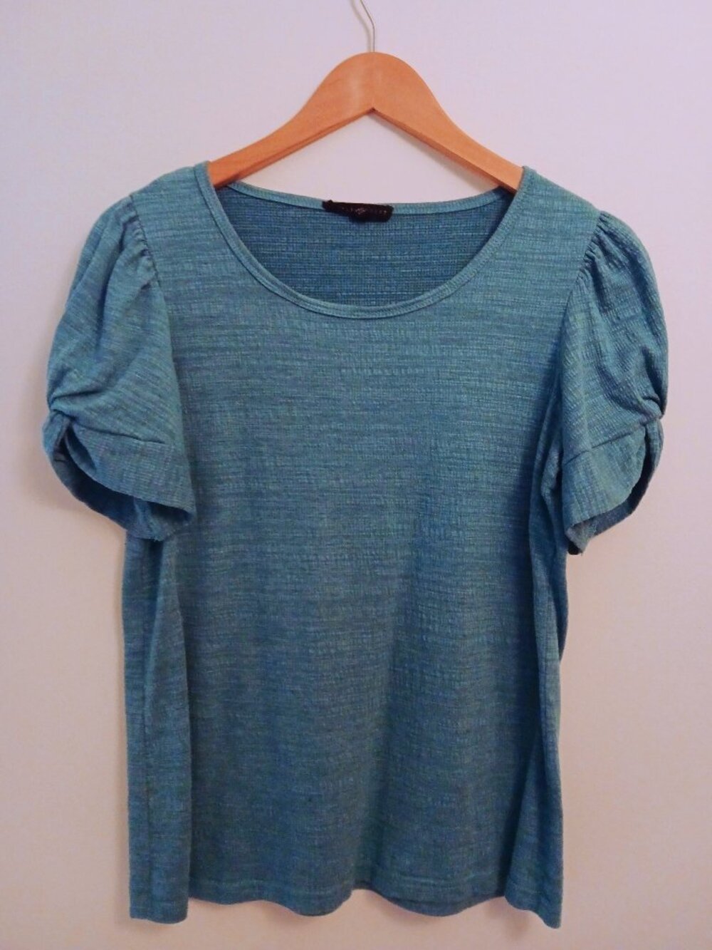 Teal, Jane and Delancy short sleeved top. Size S.